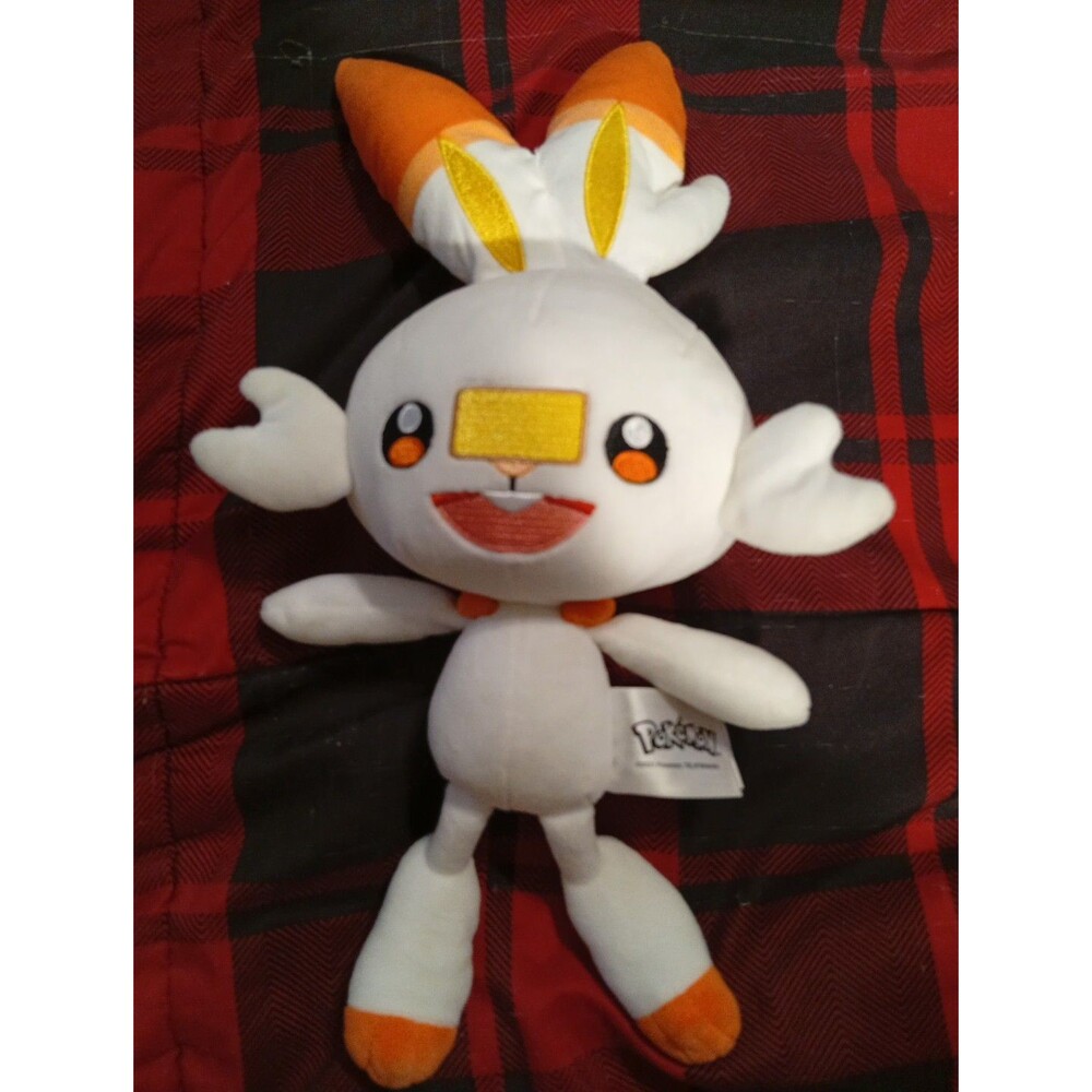 Scorbunny Plush Toy 14" Pokemon Nintendo 2021 Jazwares